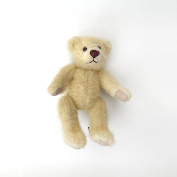 Vintage 1991 Cindy Marschner 20" Reproduction 'Angel Love' Porcelain Doll & Bear - Picture 11 of 14